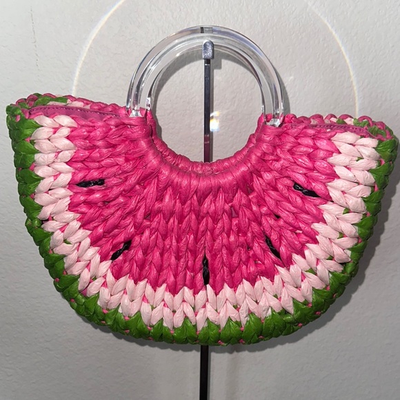 Kate Spade Watermelon Woven Bag - Picture 2 of 9